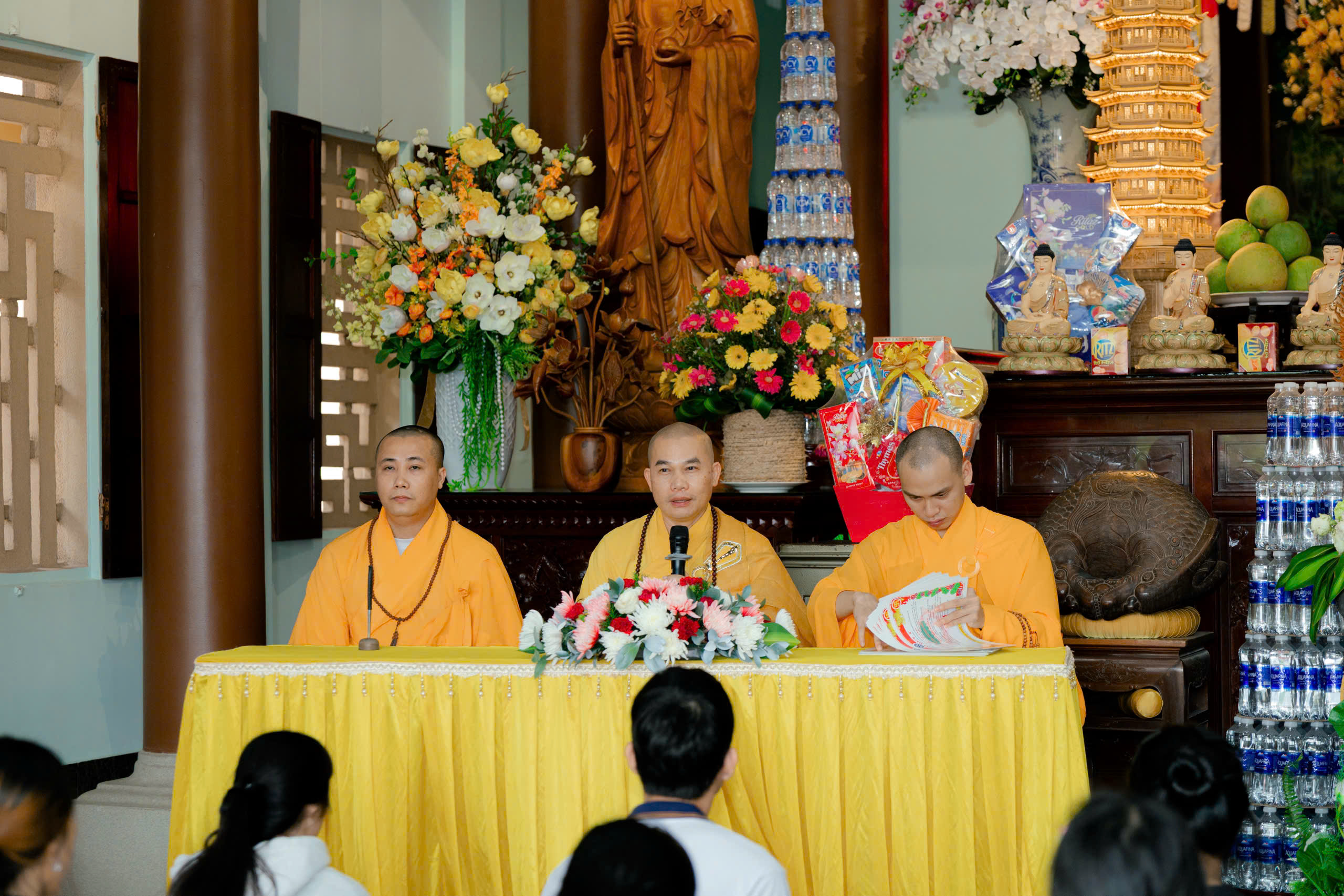 Lễ quy y Tam Bảo tại Tổ đình Long Khánh